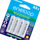 Panasonic Eneloop AA 8-Pack, $16 | AmazonBasics AA 8-Pack, $16